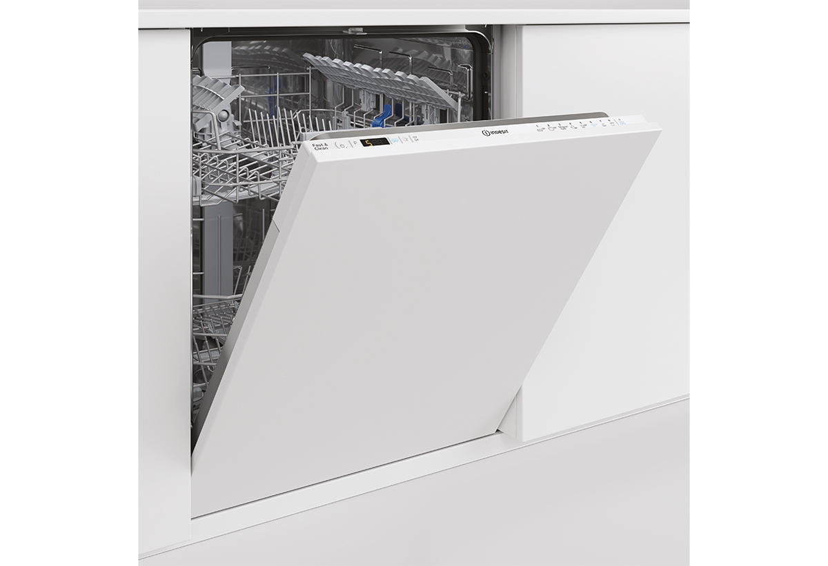 Απεικονίζεται το πλυντήριο από το πλάι.